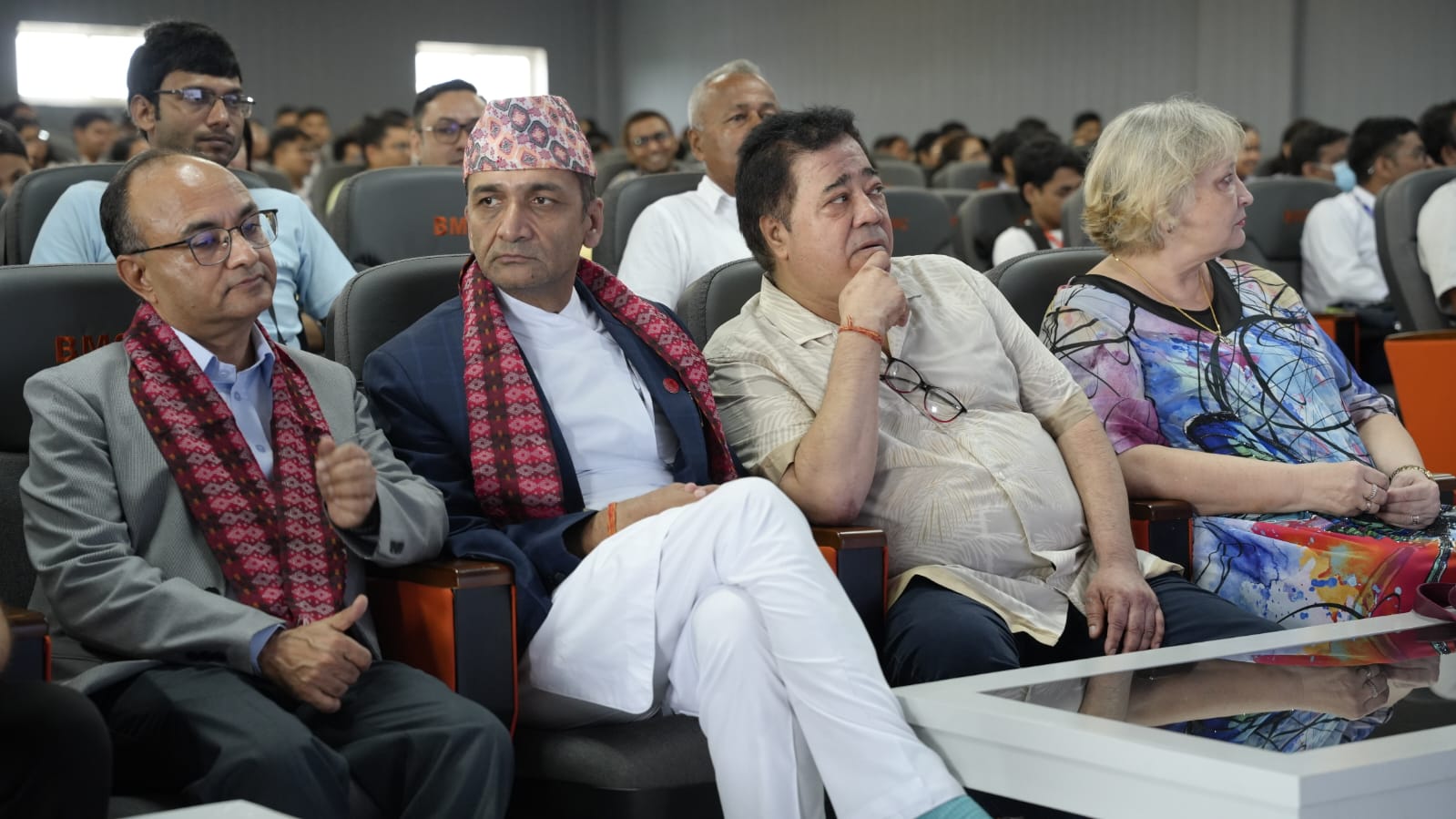 कार्यक्रममा सहभागी अतिथिहरु